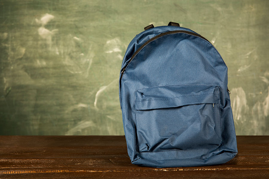 septiembre - mochila vacia